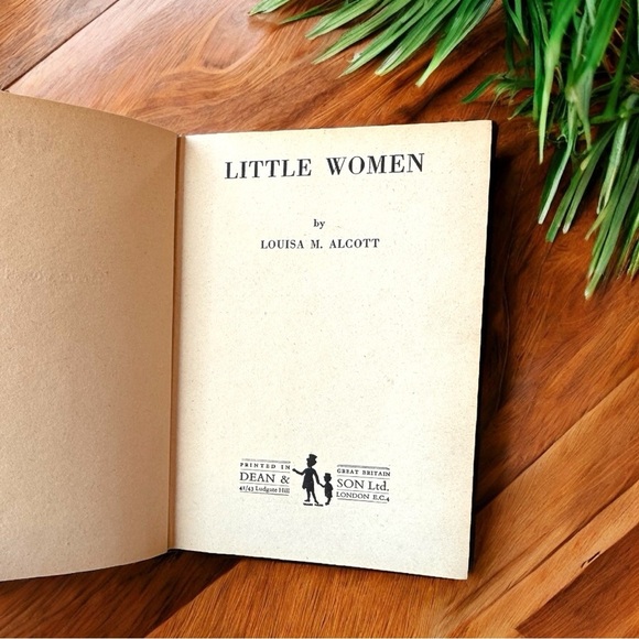 VINTAGE 1950s Little Women by Louisa May Alcott – Dean & Son Ltd. (Hardcover) - Picture 5 of 9